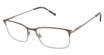 Geoffrey Beene Eyeglasses G473 Dark Gunmetal/DGN