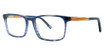 Jhane Barnes Eyeglasses Parsec Indigo/IN