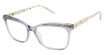 Lulu Guinness Eyeglasses L233 grey/GRY