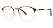 Randy Jackson Eyeglasses Randy Jackson 1122 BLACK/GOLD/235