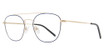 Eye Q Eyewear Eyeglasses WIMBLEDON Blue/Gold
