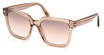 Tom Ford Eyeglasses FT0952 shiny light brown / brown mirror/45G