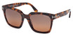 Tom Ford Eyeglasses FT0952 dark havana / brown polarized/52H