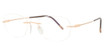 Silhouette Eyeglasses 5561 geometric balanced rose/3530
