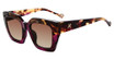 Yalea Eyeglasses SYA053V Purple 0VB9