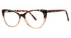 Genevieve Boutique Eyeglasses BECKON brown/blue tort