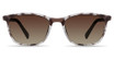 Eco Eyeglasses YAMUNA SUN CLIP Khaki Tortoise/KHTT