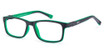 Nano Eyeglasses FANGAME 3.0 MATTE BLACK GREEN/14