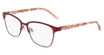 Genesis Eyeglasses G5062 MERLOT/604
