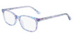 Draper James Eyeglasses DJ1012 PLUM FLORAL/505