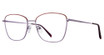 Value Eyeglasses METALFLEX 1046 lilac with red