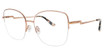 H Halston Eyeglasses H Halston 2011 APRICOT/139