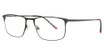 Bulova Eyewear Eyeglasses Carondelet Black/Red