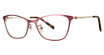 Vera Wang Eyeglasses VA57 Burgundy/BU