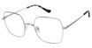 Denon Eyewear Eyeglasses DALLAS Brushed Silver