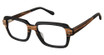 Cremieux Eyeglasses CS Voltaire Zebrawood/ZEBRAWOOD