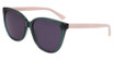 Anne Klein Eyeglasses AK7085 OLIVE CRYSTAL/310
