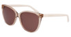 Anne Klein Eyeglasses AK7085 TAUPE CRYSTAL/204