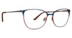 XOXO Eyeglasses Quincy Teal/TEL