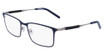 Ferragamo Eyeglasses SF2574 LIGHT RUTHENIUM/BLUE/021