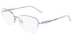 Marchon NYC Eyeglasses TRES JOLIE 200 LILAC/532