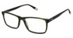 O'Neill Eyeglasses ONB-4016-T Green Horn Crystal/107
