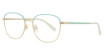AV Studio Eyeglasses 654 Emerald/Gold