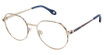 FYSH Eyeglasses FYSH 3719 GOLD NAVY PURPLE/S201