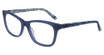 Bebe Eyeglasses BB5213 NAVY CRYSTAL/420