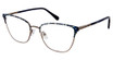 PHOEBE Eyeglasses P354 Blue/BLU