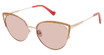 BETSEY JOHNSON Eyeglasses THE GLITTER GIRLS Rose/ROS