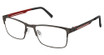 Superflex Eyeglasses SF-636 GREY RED/M203