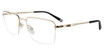 Fila Eyeglasses VFI441 Rose Gold w/Black 0301