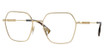 Burberry Eyeglasses BE1381 LIGHT GOLD/1109