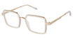 Kliik:denmark Eyeglasses K-762 CRYSTAL GOLD/S413
