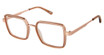 Kliik:denmark Eyeglasses K-762 ROSEWOOD ROSE GOLD/S409