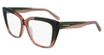 Ferragamo SF2939N TRANSPARENT KHAKI/LIGHT BROWN/326