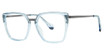 Fashiontabulous Eyeglasses 10X273 Blue Crystal/Grey