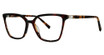 Vera Wang Eyeglasses Askale Burgundy Tortoise/BU