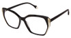 FYSH Eyeglasses FYSH 3741 BLACK CHAMPAGNE SHIMMER/S400