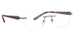 Totally Rimless Adeena 376 MOCHA/MOC