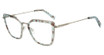 Lucky Brand Eyeglasses VLBD249 Blue Havana/Silver L93Y