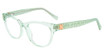 Lucky Brand Eyeglasses VLBD737 Mint Green Crystal 0MNT