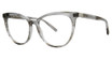 Vera Wang Eyeglasses Delphine Crystal Smoke/CS