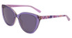 Bebe Eyeglasses BB7268 PLUM CRYSTAL/501