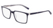 Marchon NYC Eyeglasses M-3029 NAVY/MATTE CRYSTAL LAMINATE/414