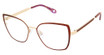 FYSH Eyeglasses FYSH 3770 CRANBERRY GOLD/M206