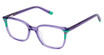 Superflex Eyeglasses SFK-328 MAUVE TEAL/S407