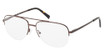 Viva Eyeglasses VV50017 matte dark brown/049