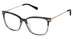 gx by GWEN STEFANI Eyeglasses GX122 black / slate/BLK